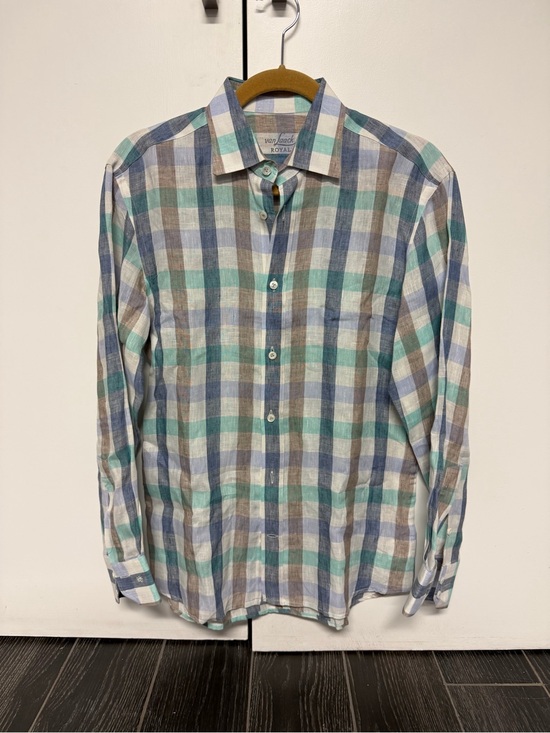 Van Laack Other - Van Laack Royal Linen Shirt — Multicolor Plaid